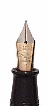 Late 1930s ring-top nib Late 1930s ring-top nib